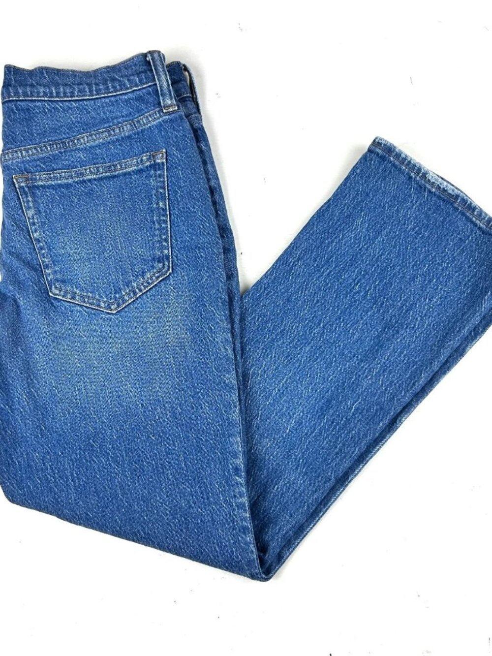 J.Crew 9" Demi Boot Crop Jeans Womens 26 Medium Wash Cotton Blend